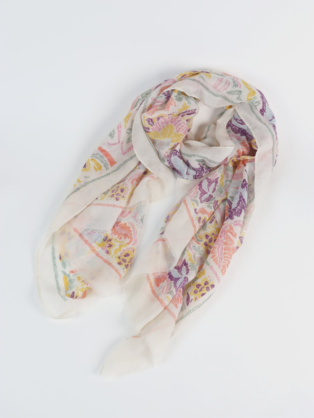 Elara Floral Lightweight Scarf