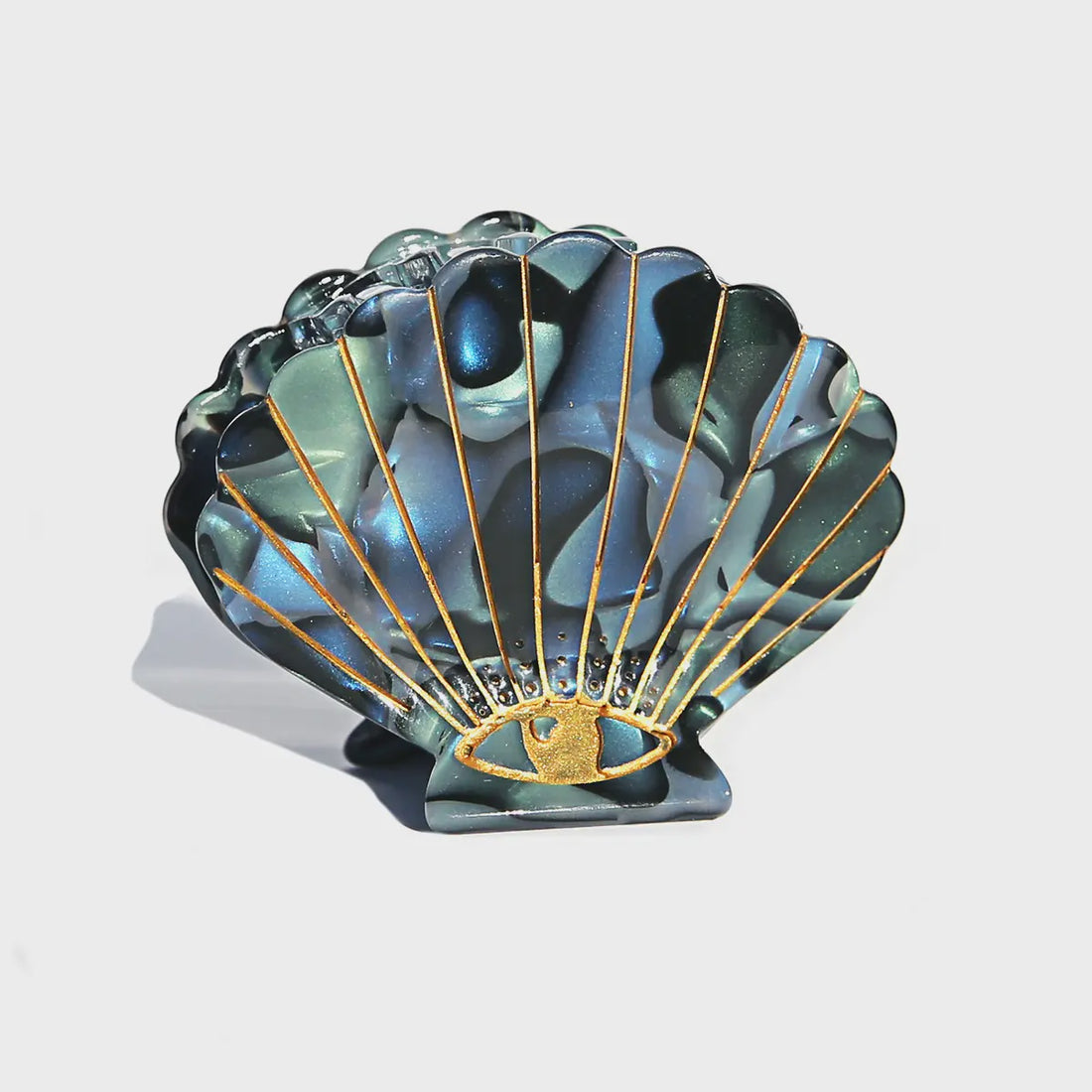 Abalone Shell Claw Clip
