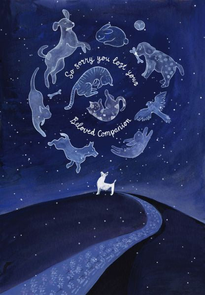 Animal Grief Greeting Card