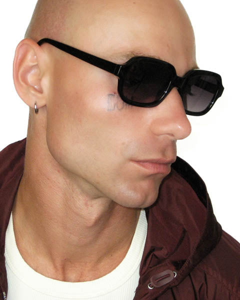 Beatnik Sunglasses - Jett Black