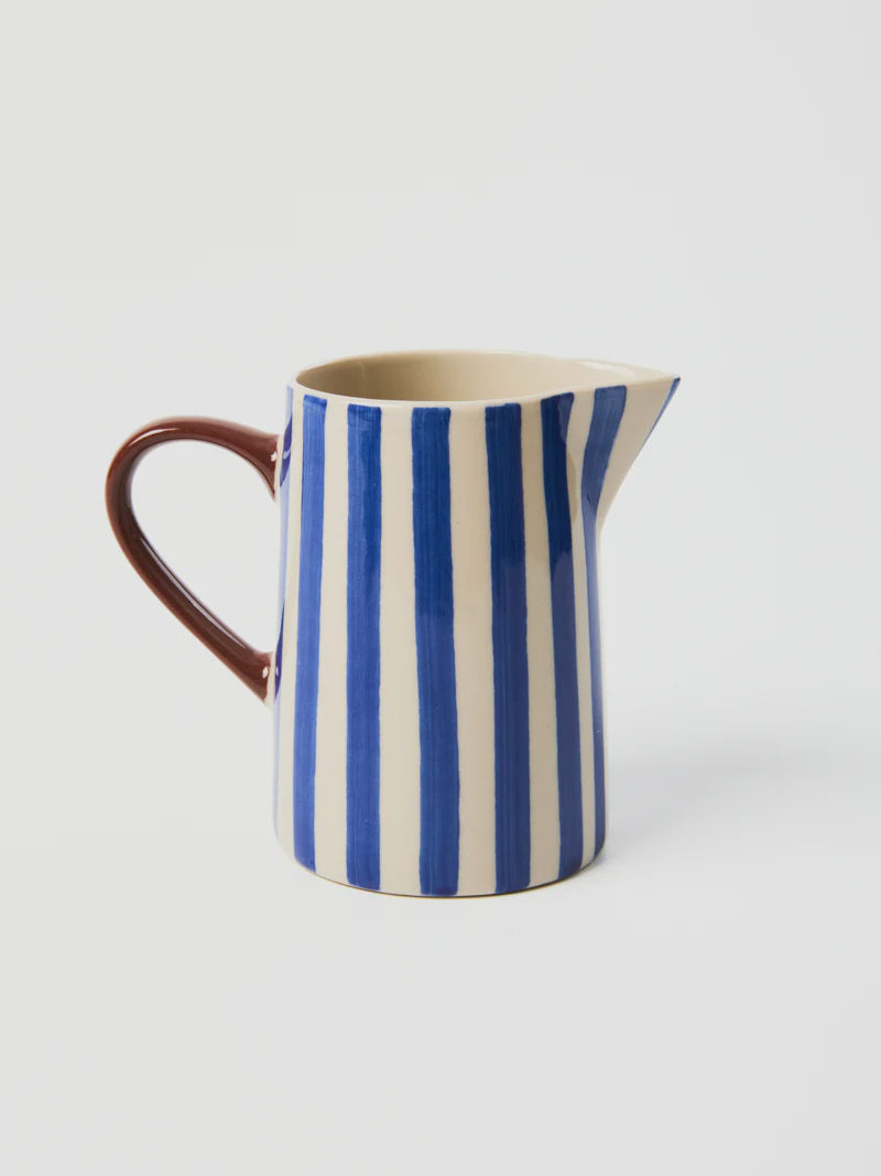 Bloomie Blue Milk Jug