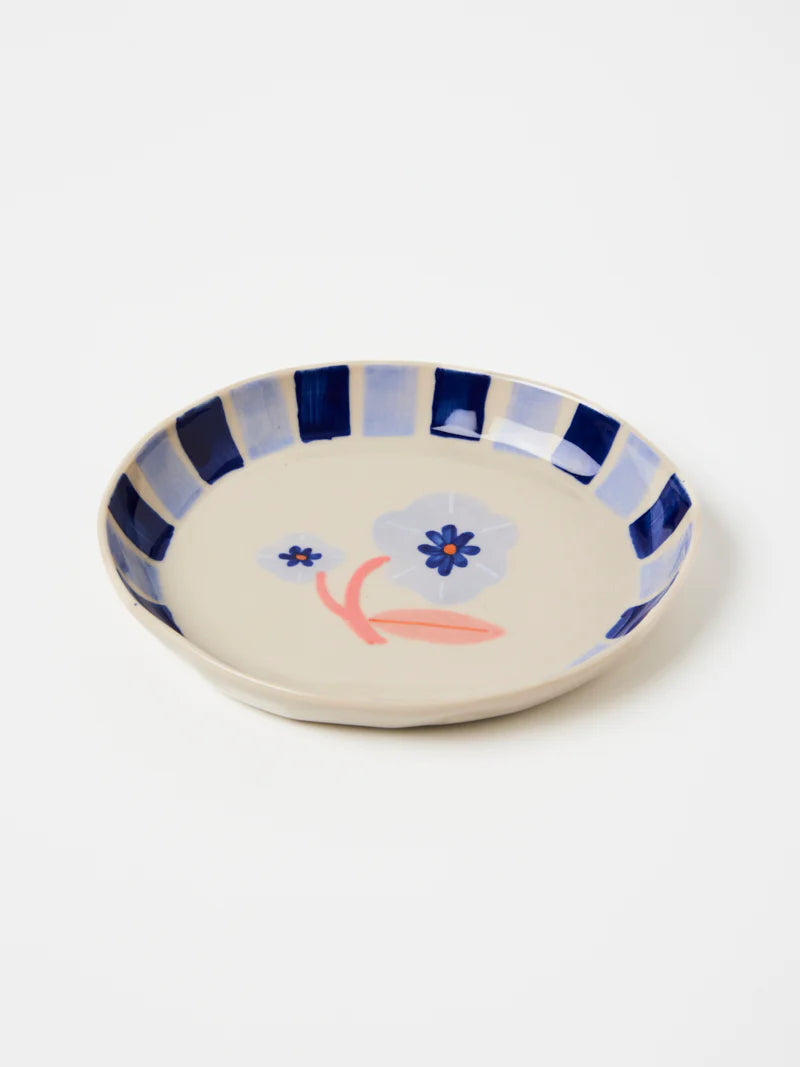 Bloomie Blue Flower Dish