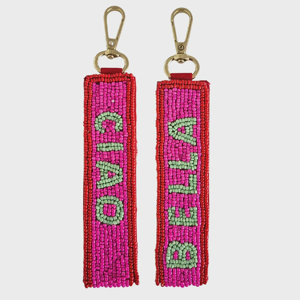Ciao Bella Beaded Key Chain