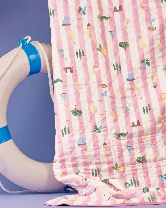 Boat Days XL Picnic Rug