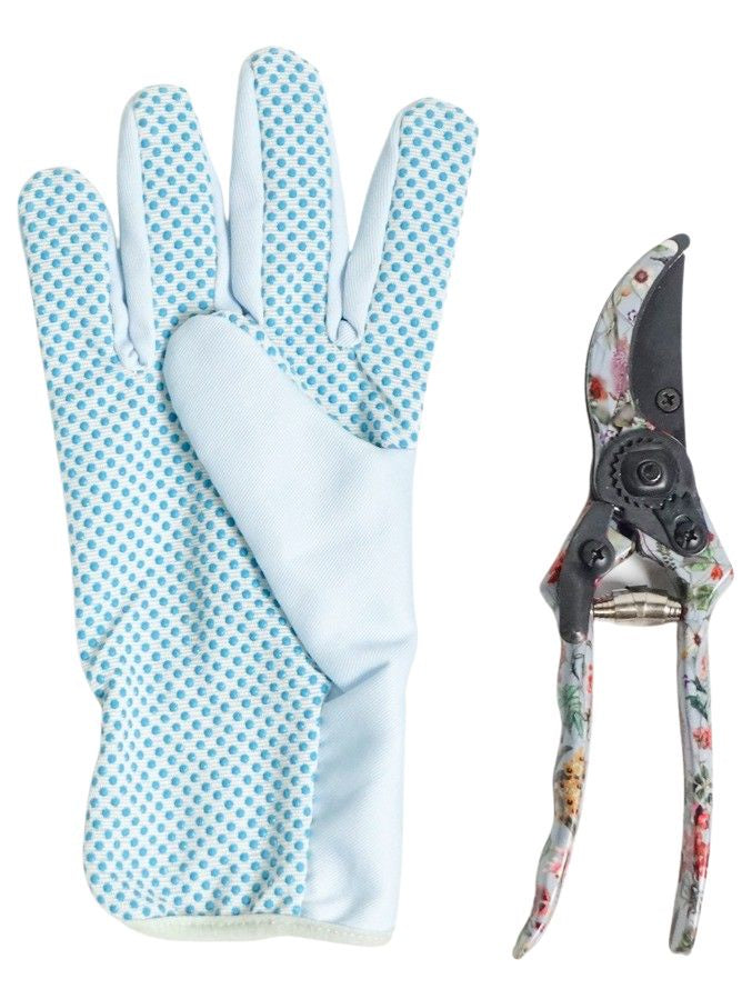Botanicals Secateurs &amp; Gloves Set