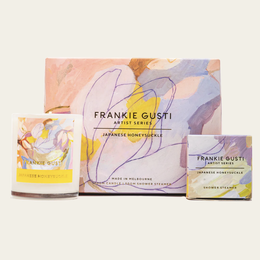 Candle & Steamer Duo - Japanese Honeysuckle