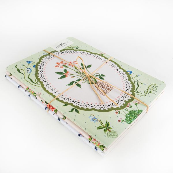 Medium Notebook Set-Floral Vignette