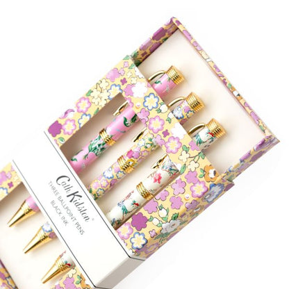 Cath Kidston Luxury 3 Pen Boxed Set