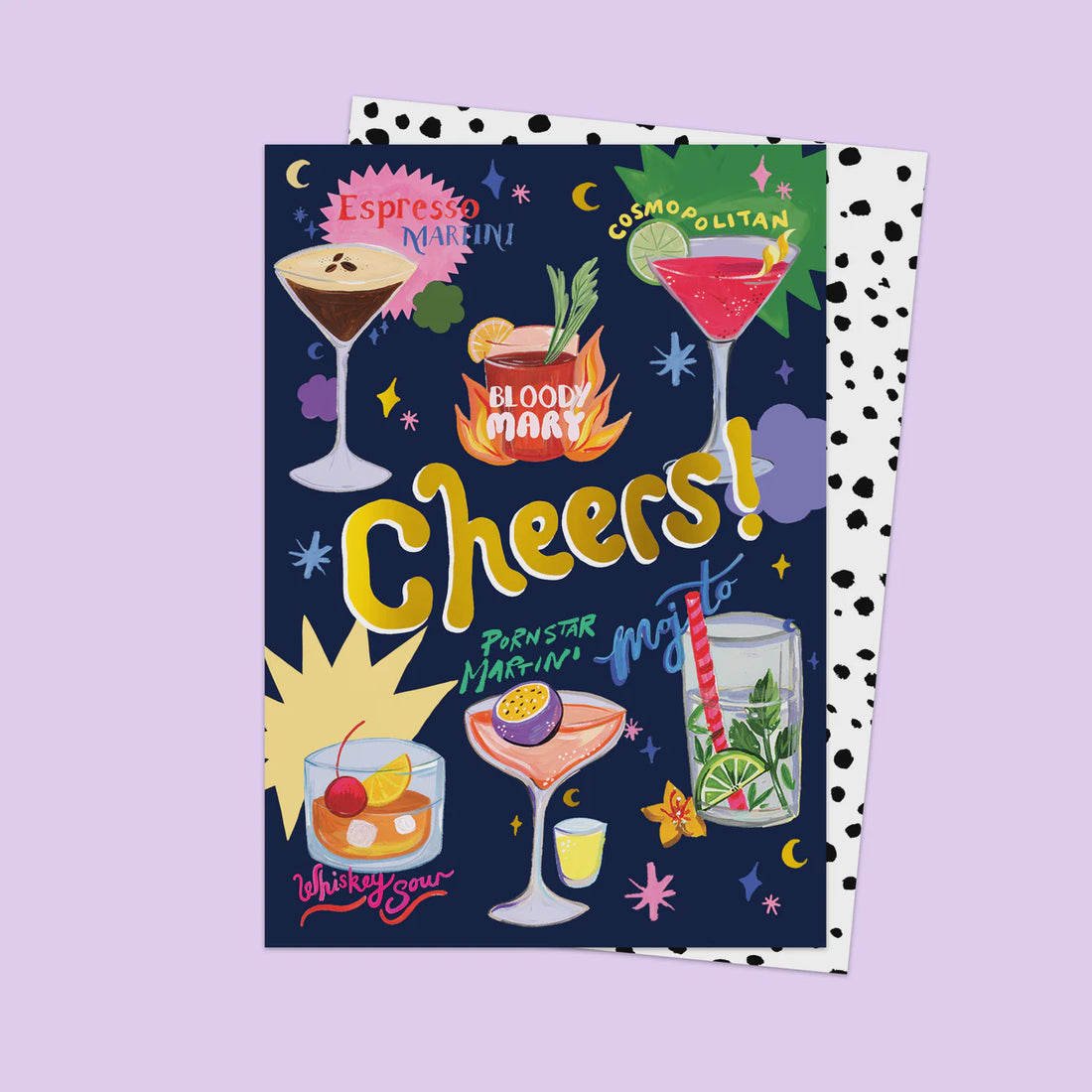 Cocktail Cheers Greeting Card