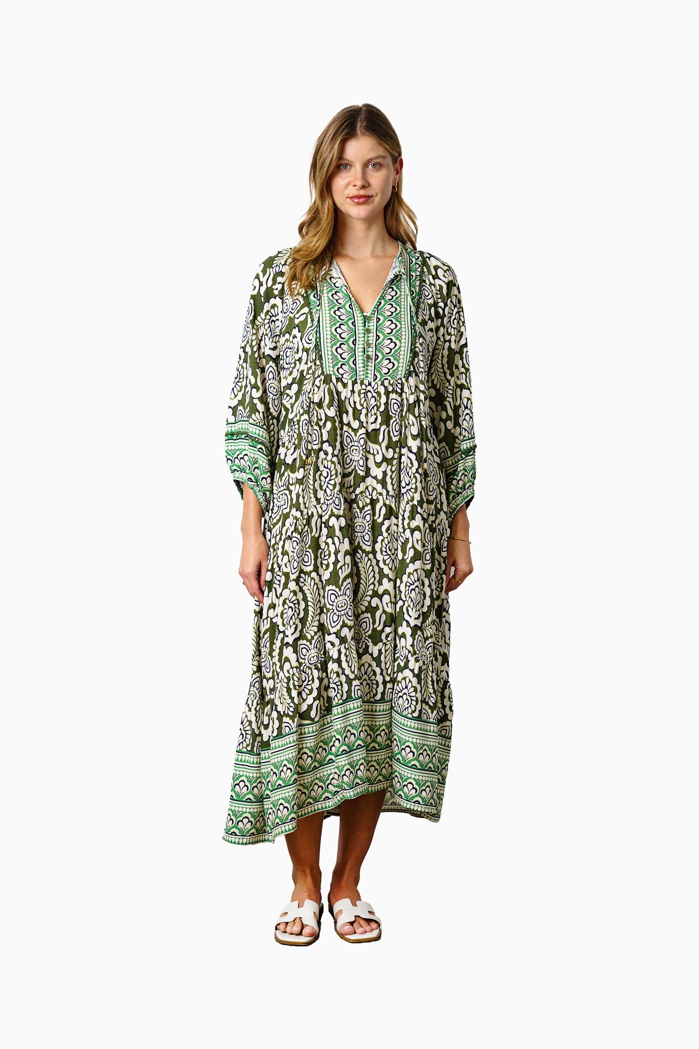 Cuevas Dress - Green