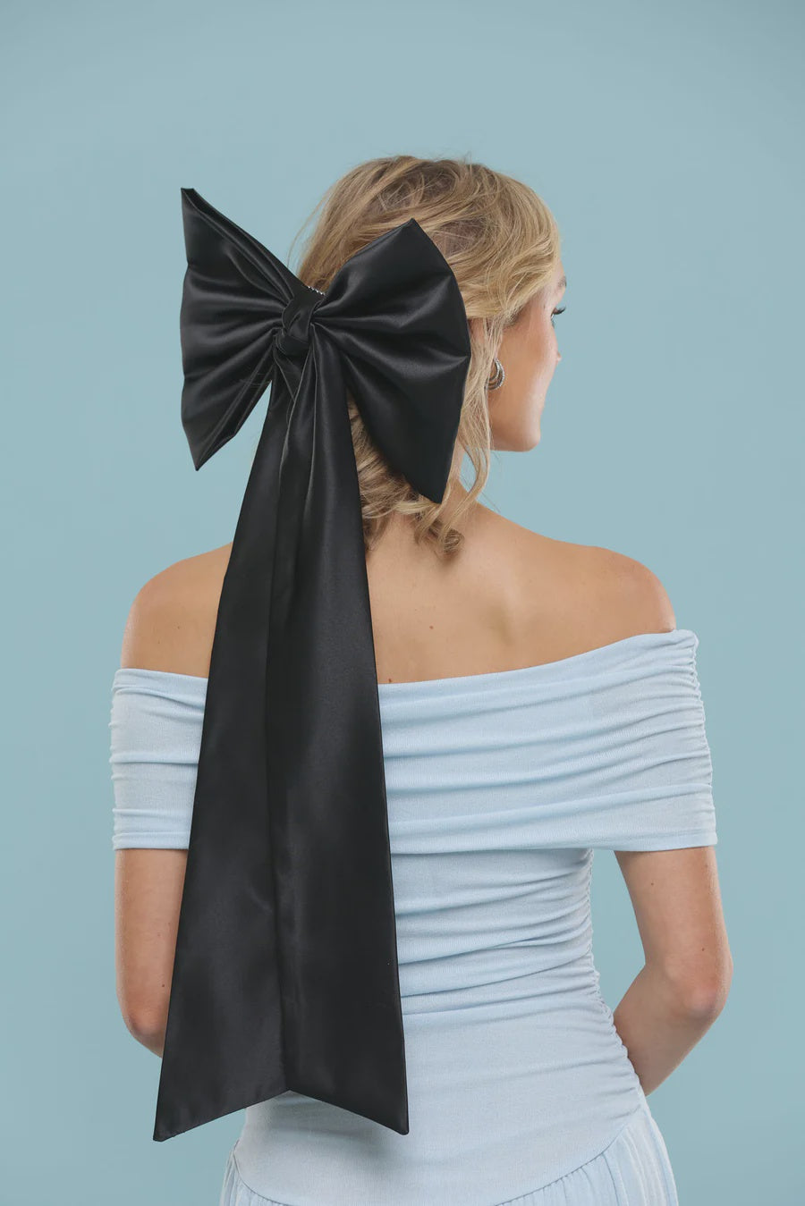 Carmen Bow in Black