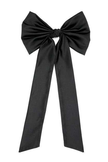 Carmen Bow in Black
