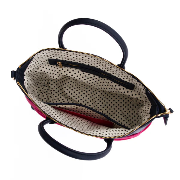 Charlotte Bag - Navy/Pink