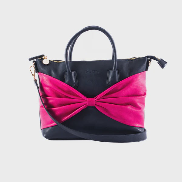 Charlotte Bag - Navy/Pink