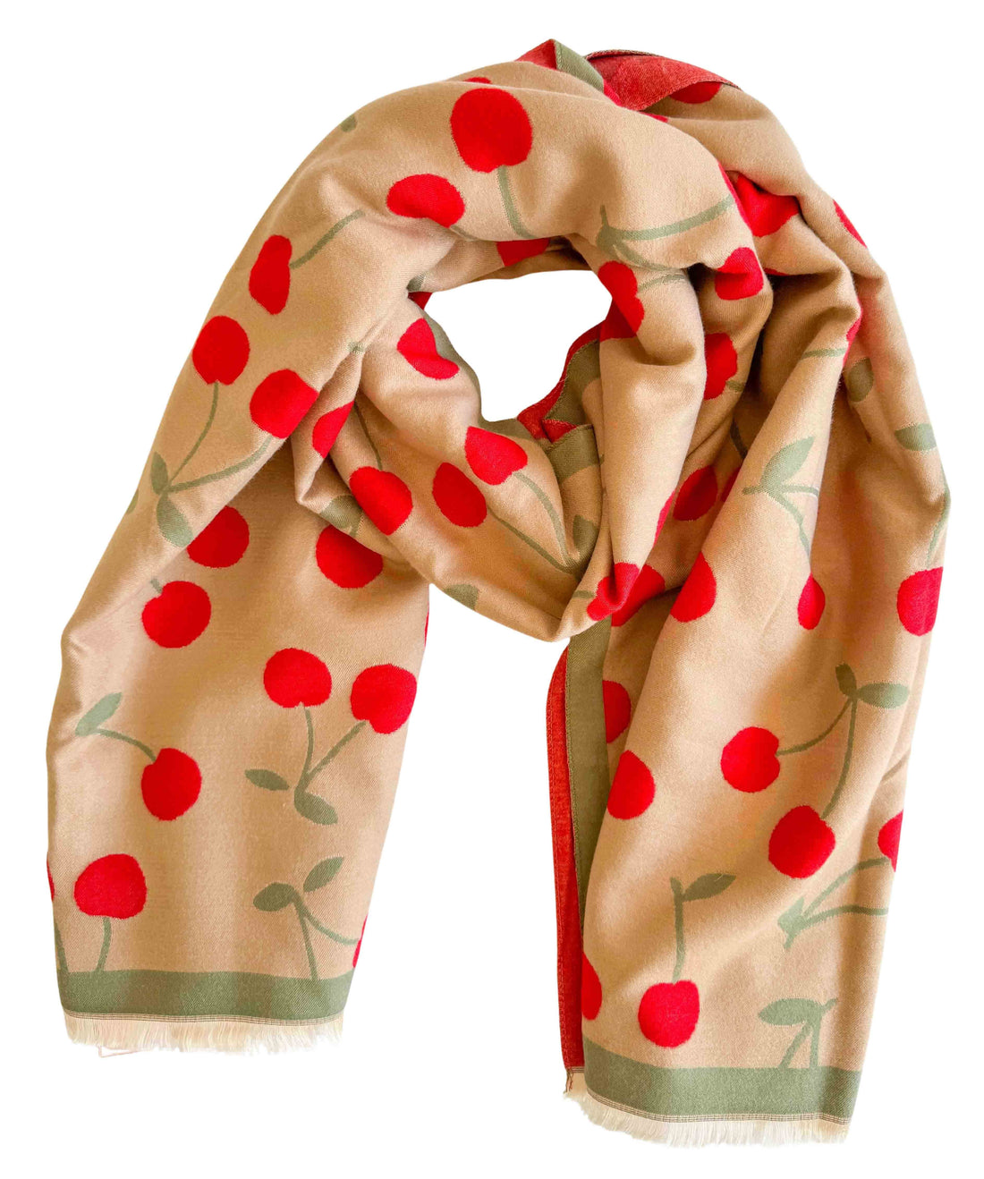 Cherry Scarf