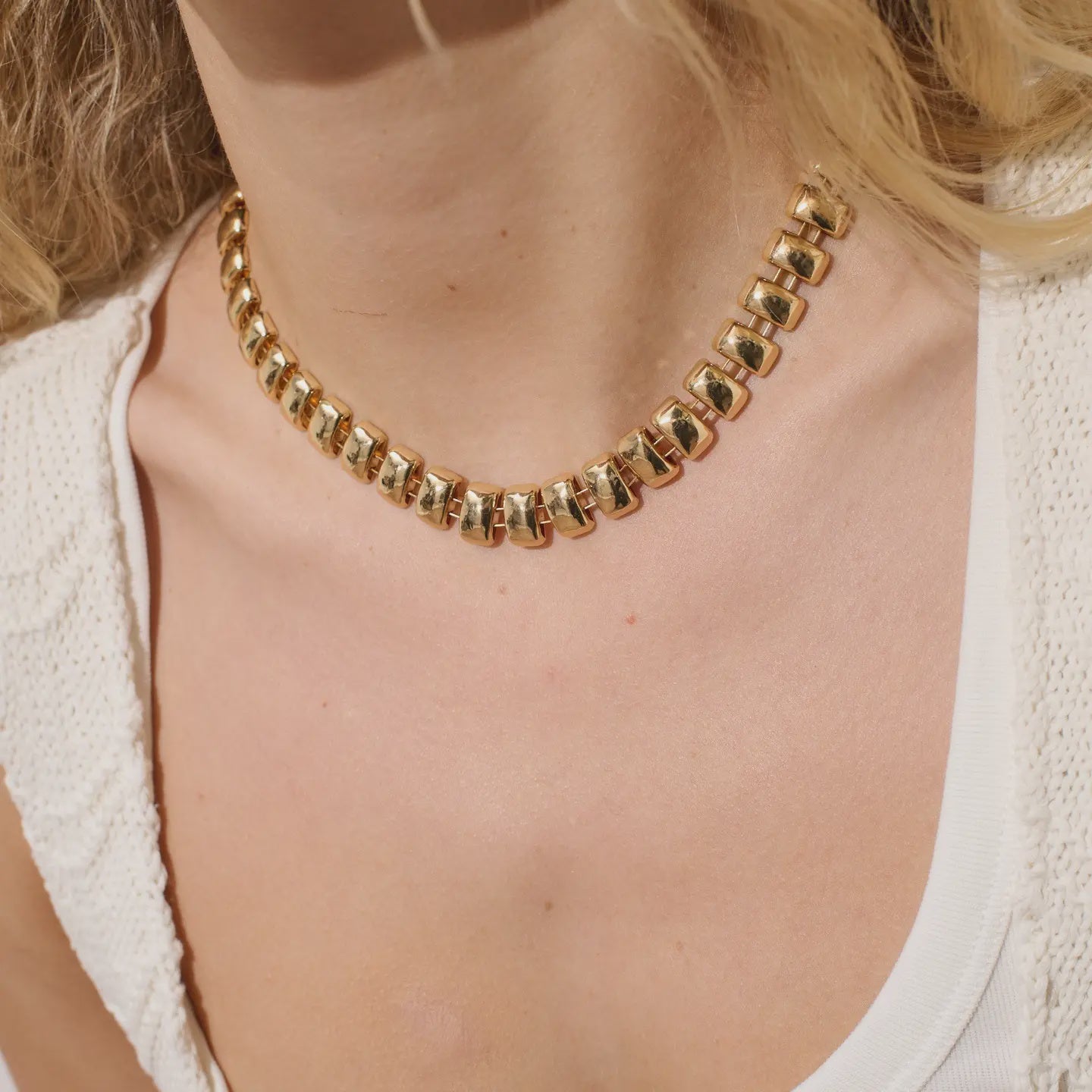 Chunky Chain Statement Necklace