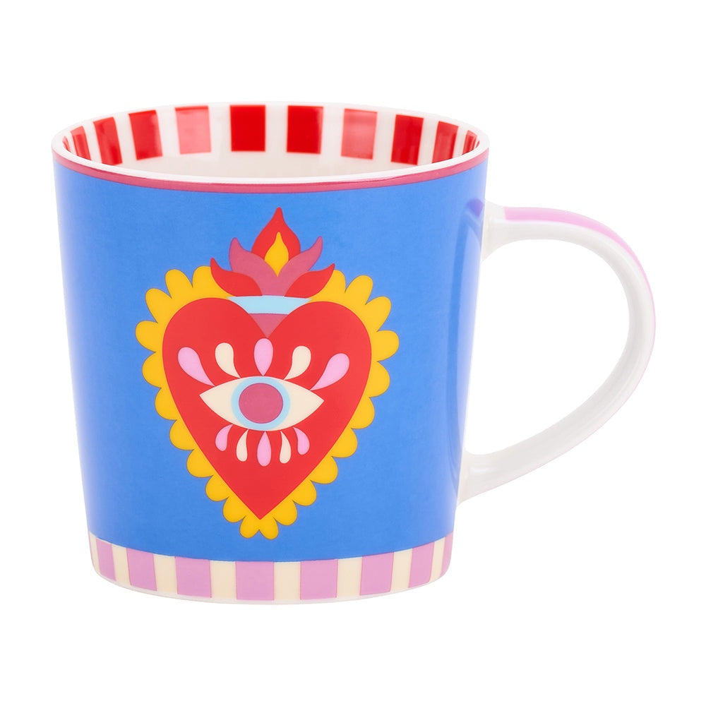 Fiesta Heart Mug