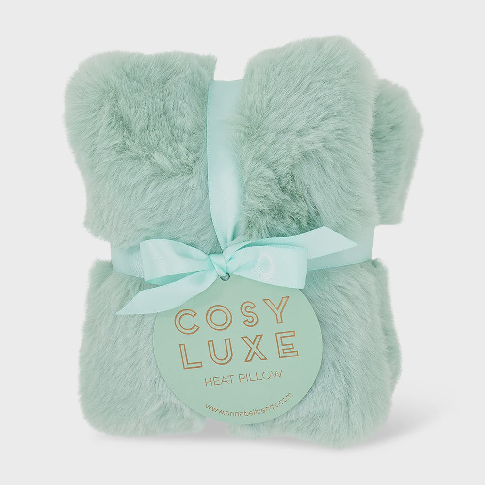 Cosy Luxe Heat Pillow - Mist Green