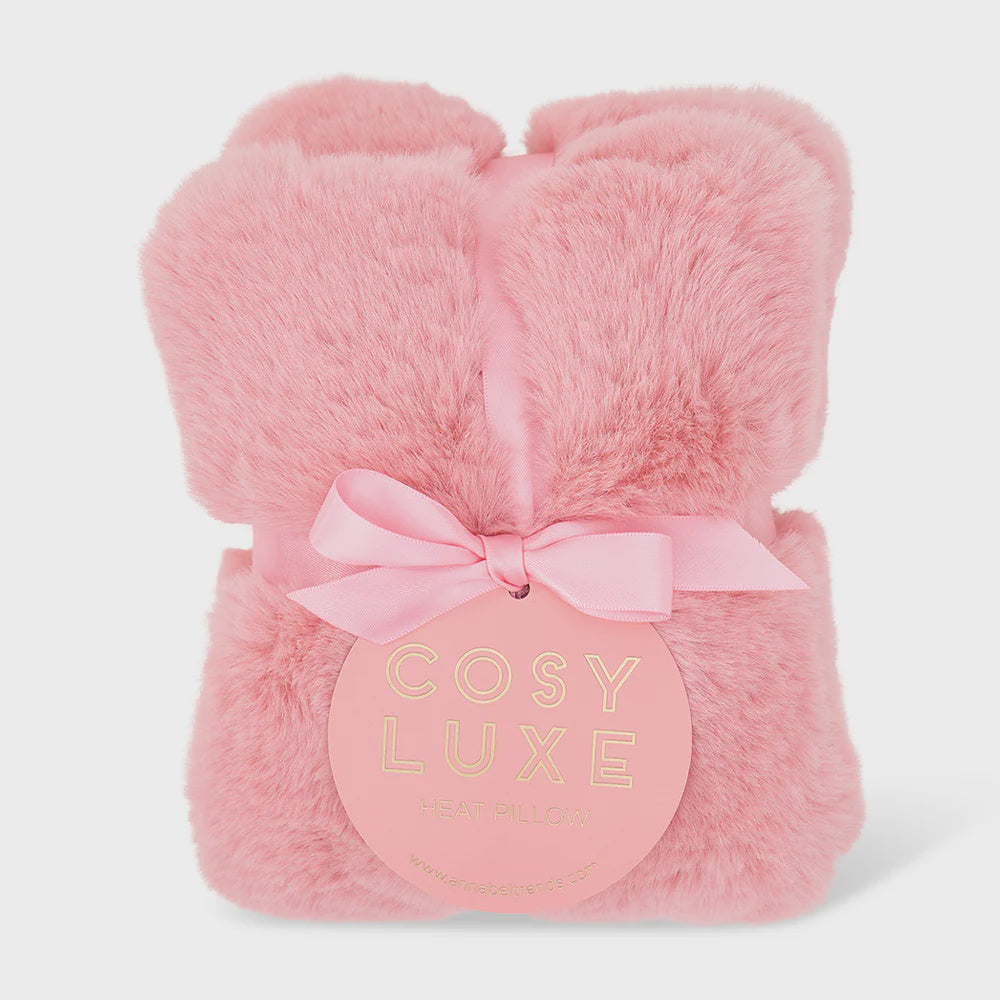 Cosy Luxe Heat Pillow - Pink Lemonade