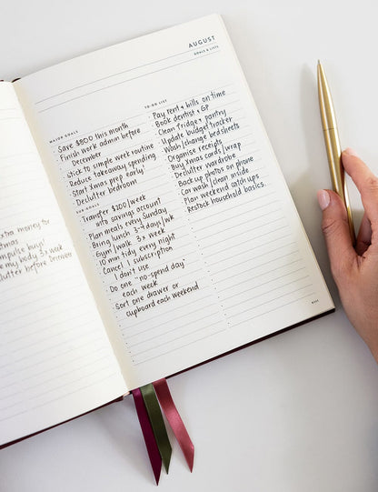 2026–2027 Weekly Financial Year Planner – Mulberry