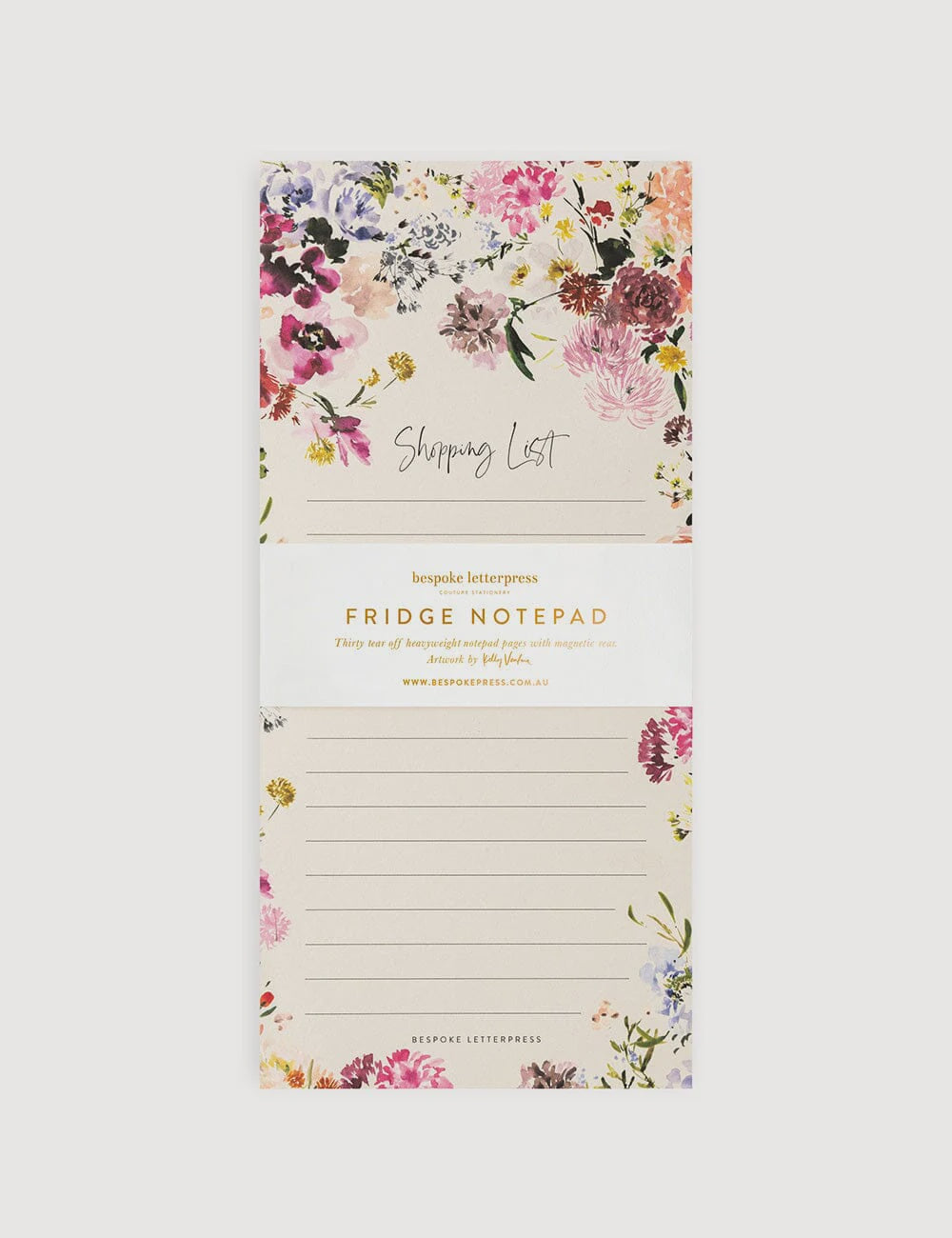 Wildflowers Shopping List DL Notepad