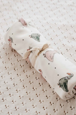 Silly Goose Jersey Swaddle