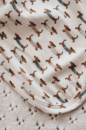 Silly Sausage Jersey Swaddle