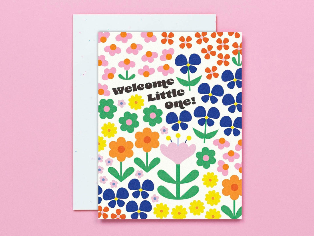 Welcome Little One Greeting Card