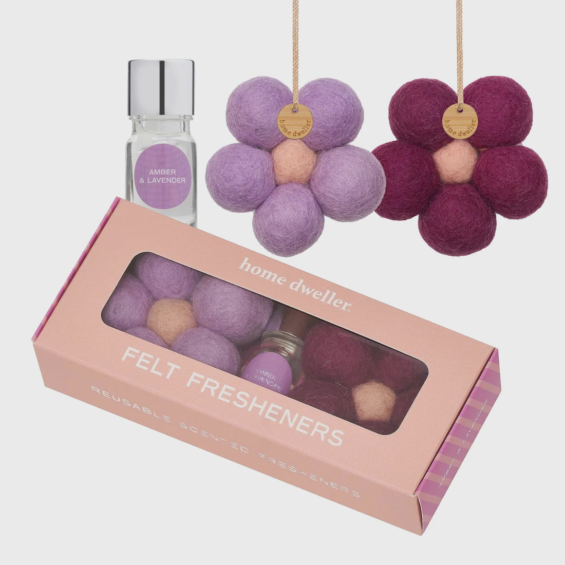 Felt Fresheners - Amber &amp; Lavender