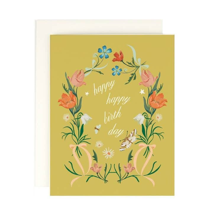 Festival Birthday Greeting Card