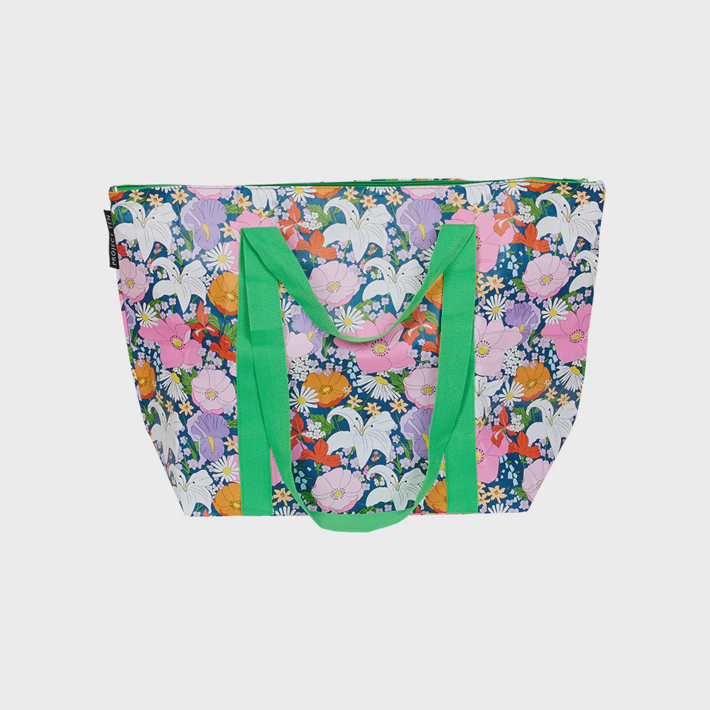 Medium Zip Tote - Fleur