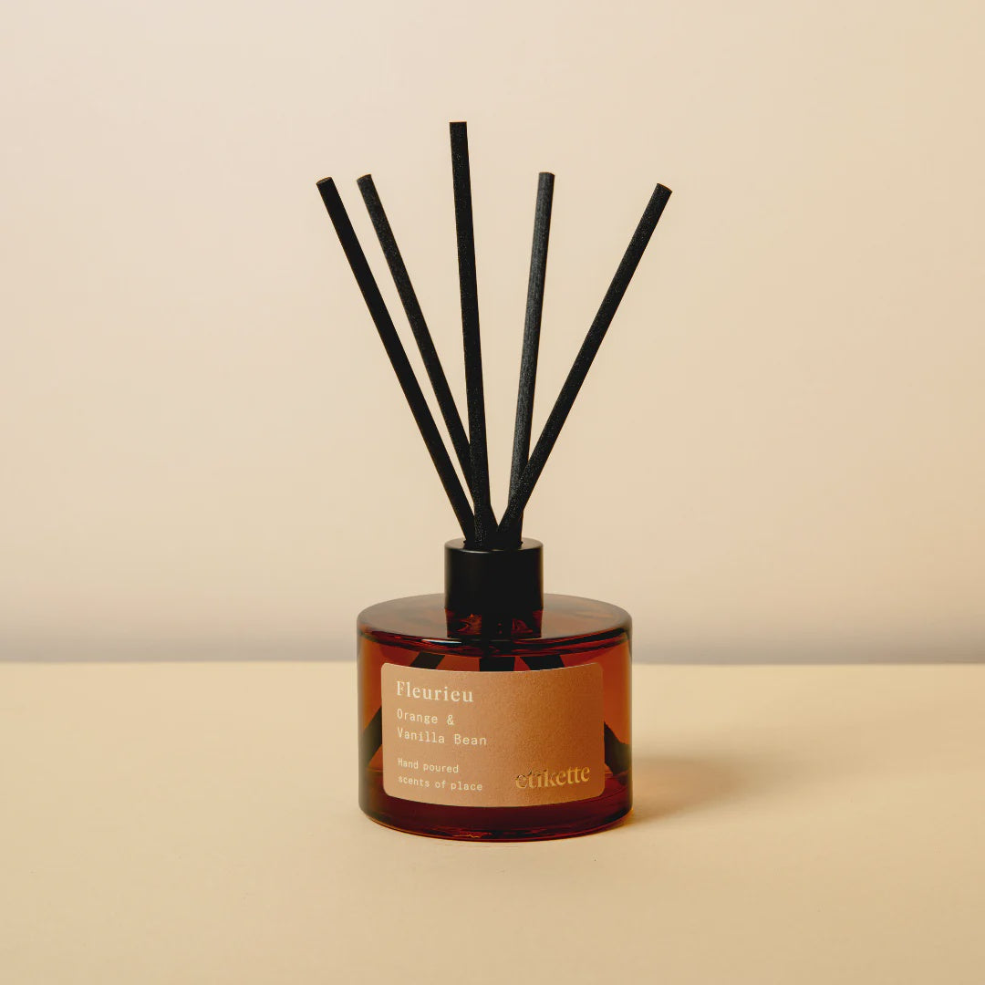 Eco Reed Diffuser - Fleurieu in Orange &amp; Vanilla Bean