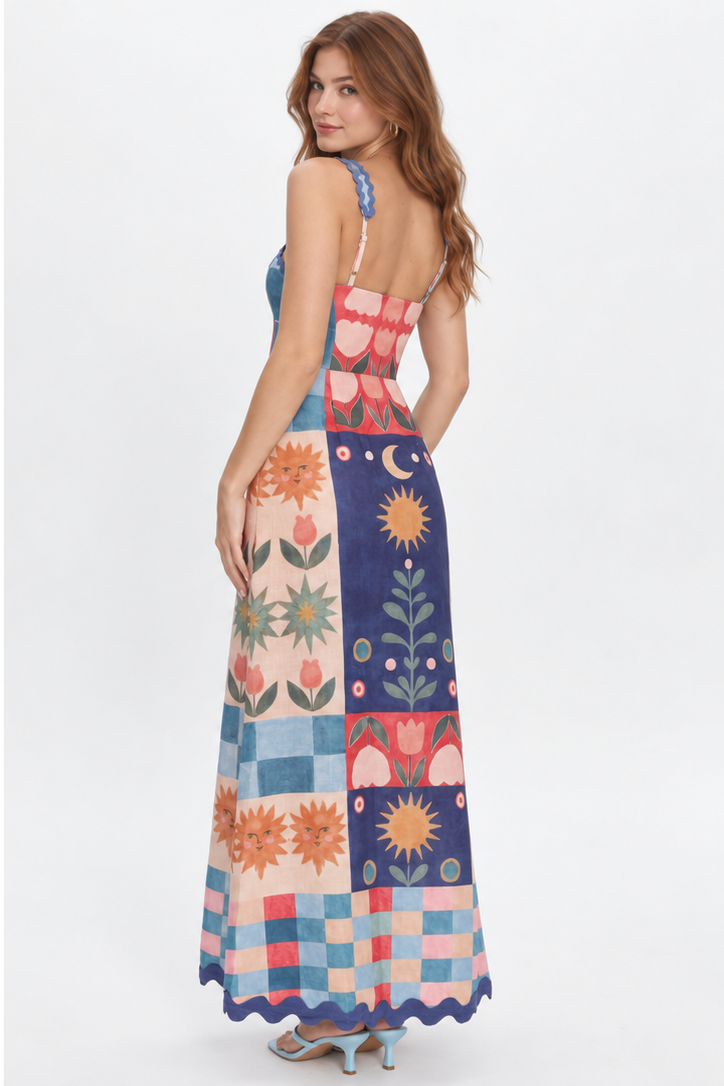 Folk Bloom Dress
