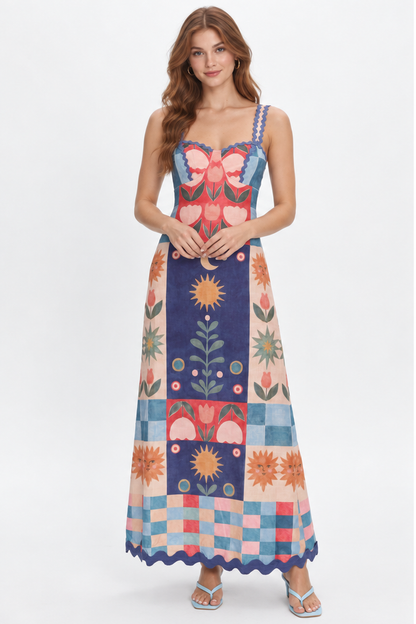 Folk Bloom Dress