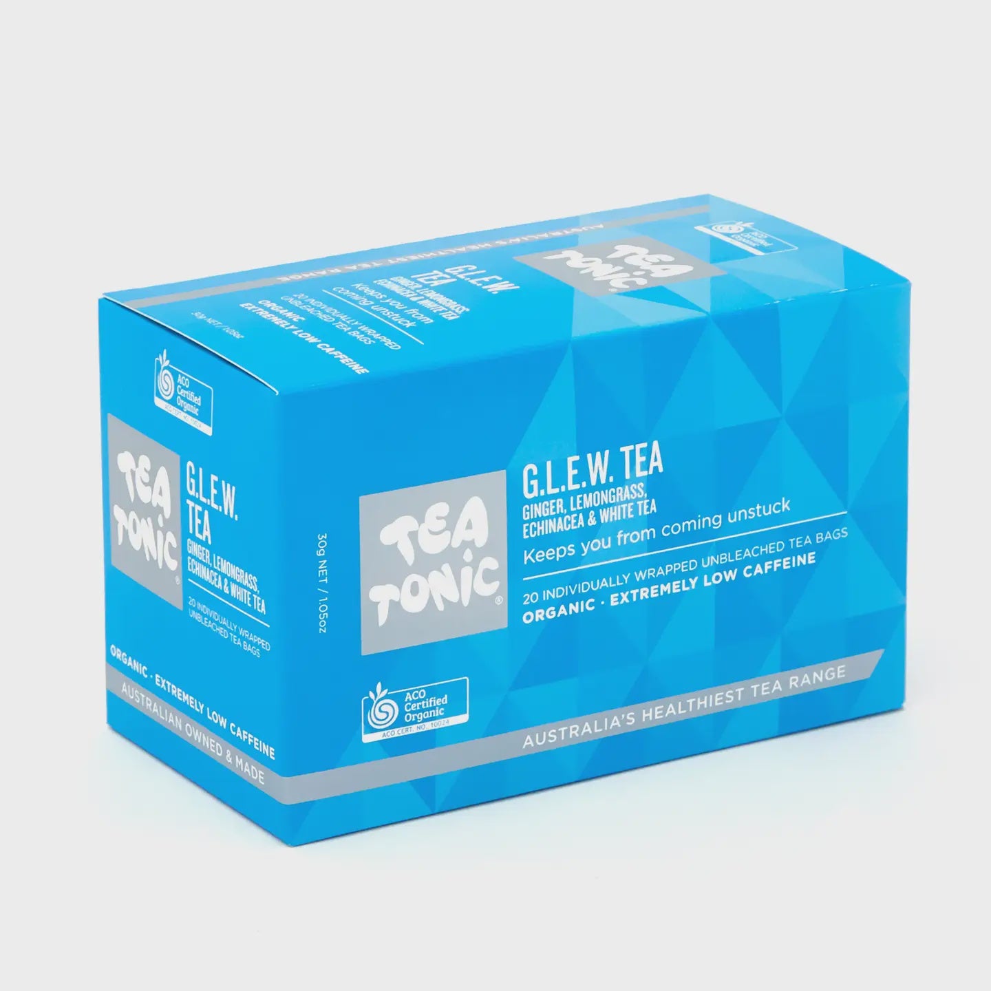 Glew (Ginger, Lemongrass, Echinacea, White Tea) - 20 Teabags