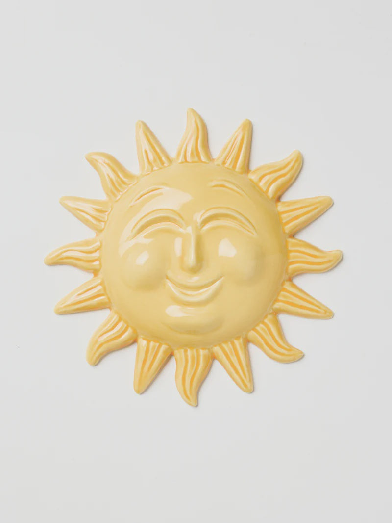 Icon Butter Yellow Sun Wall Art