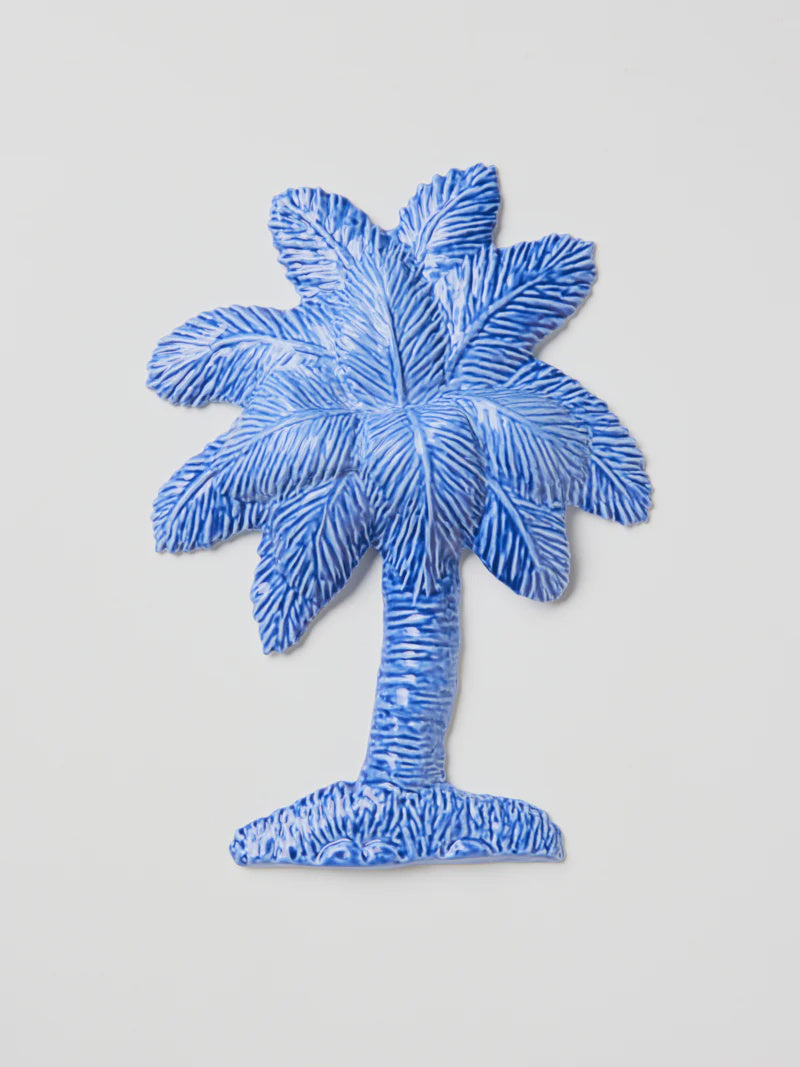 Icon Tide Blue Palm Wall Art