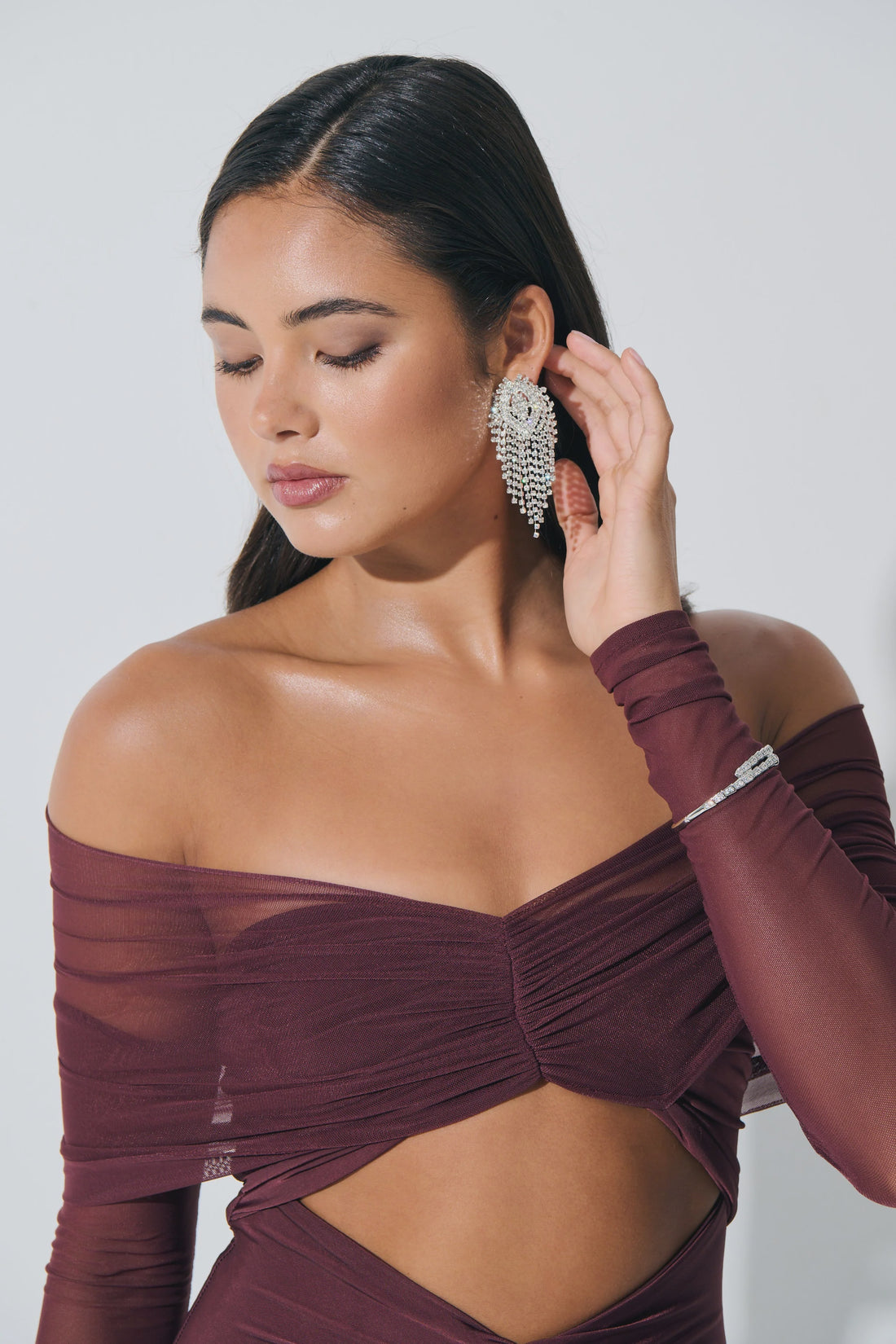 Isabella Statement Diamanté Earrings