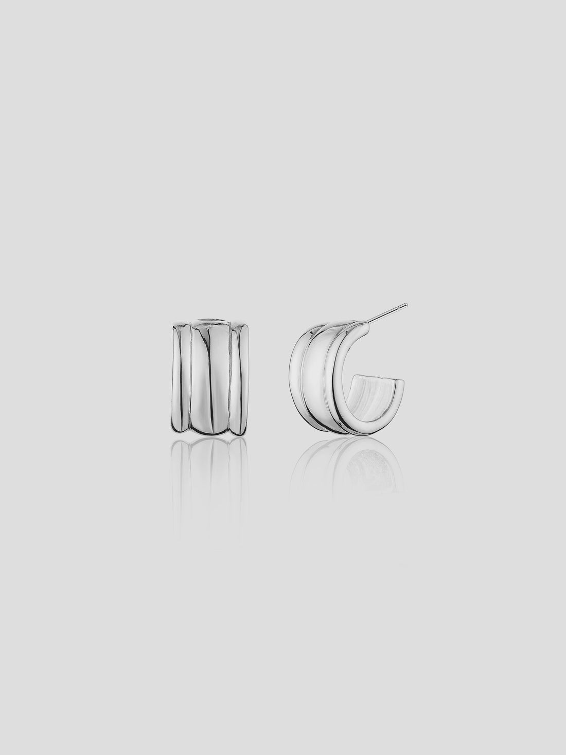 Kaia Everyday Earrings in Sterling Silver Plated