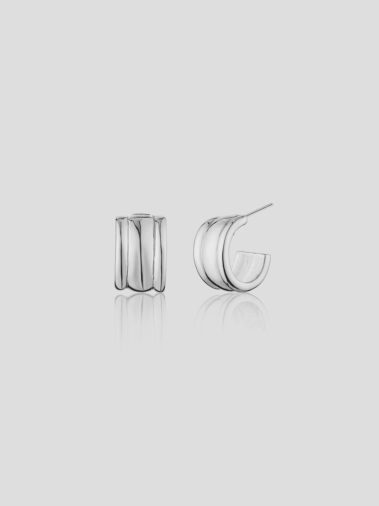 Kaia Everyday Earrings in Sterling Silver Plated