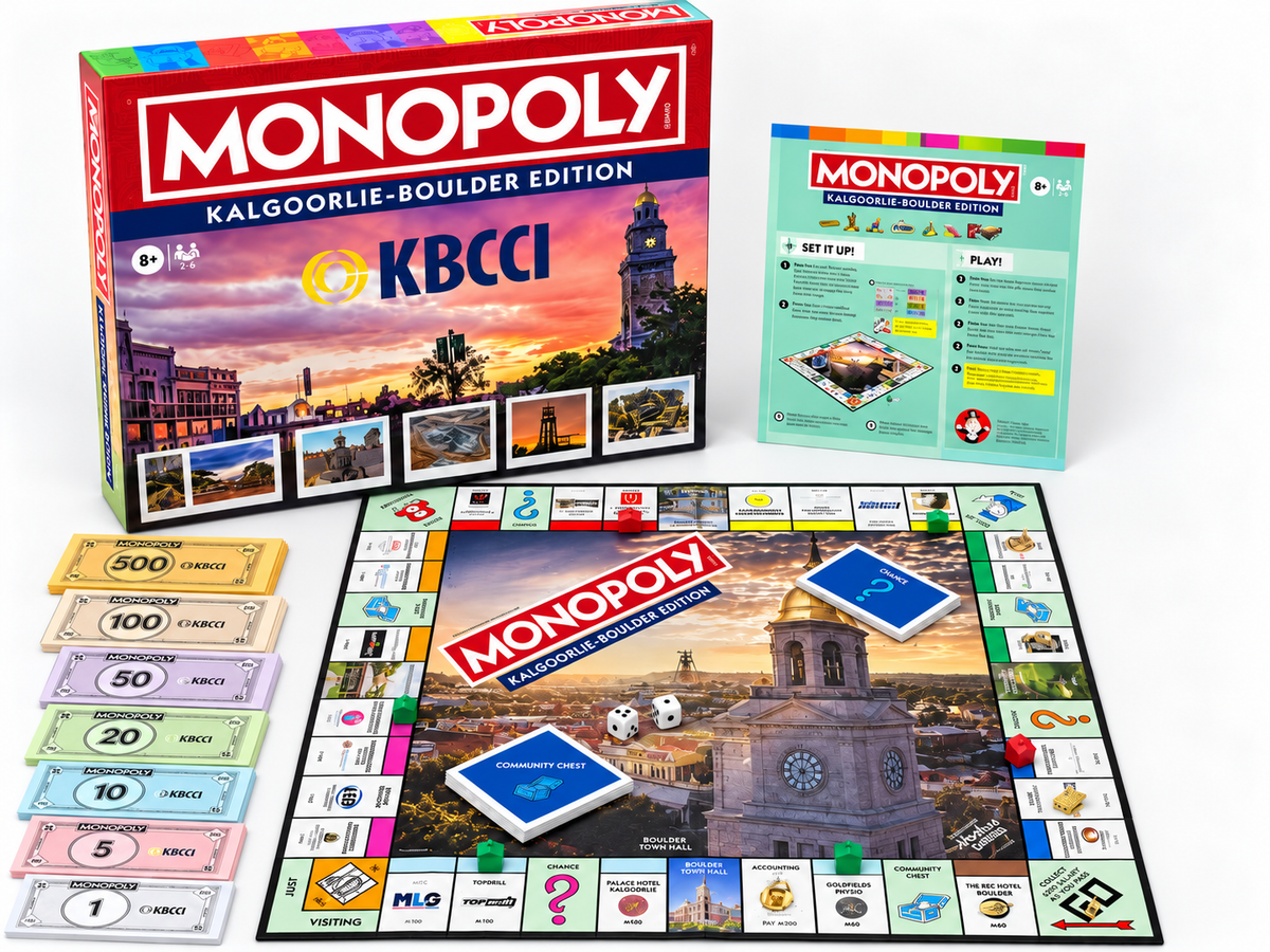 Monopoly Board Game - Kalgoorlie-Boulder Edition