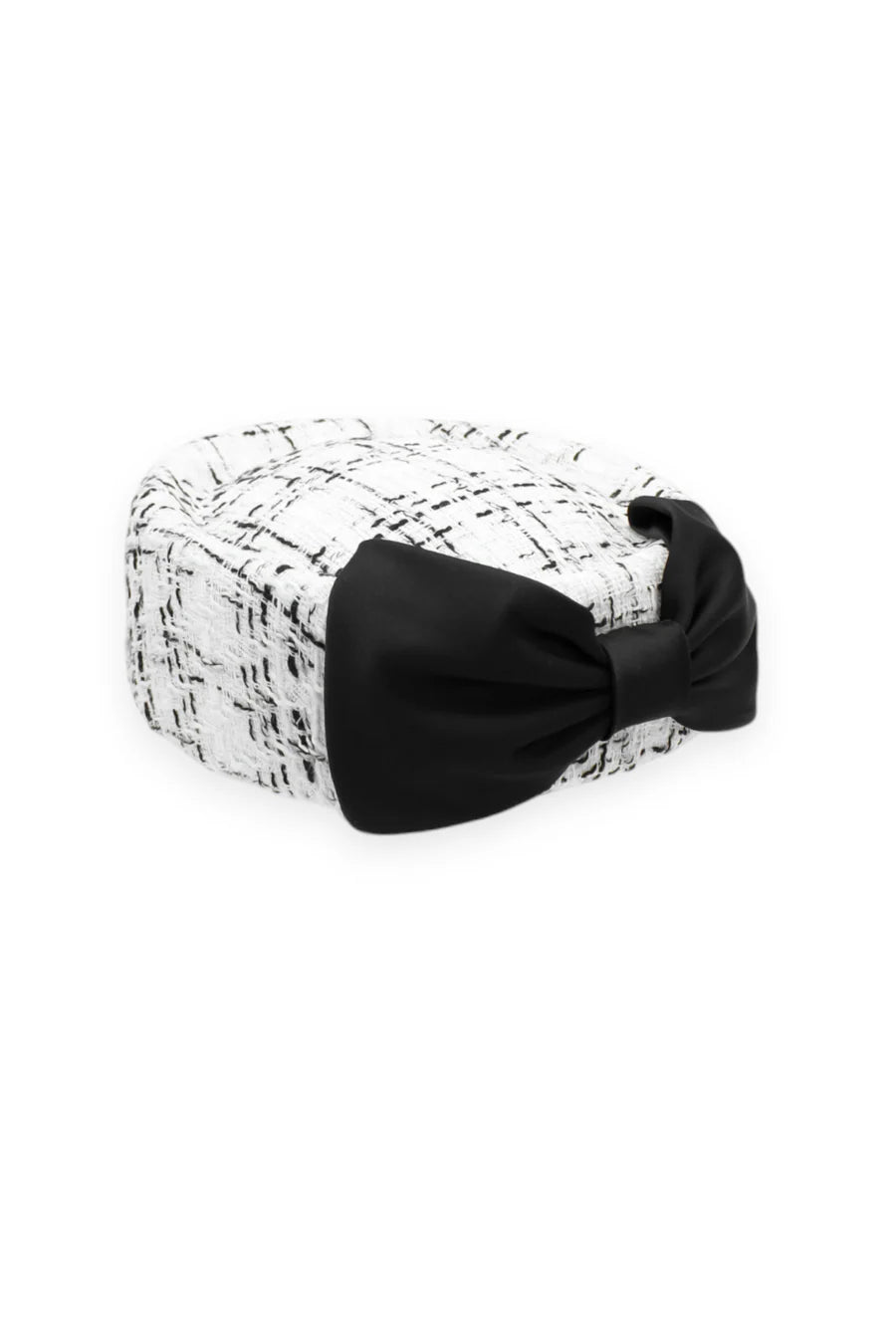 Kennedy Racewear Pillbox Hat in White