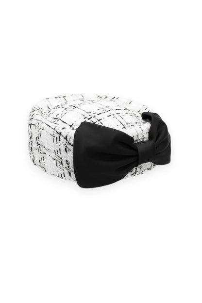 Kennedy Racewear Pillbox Hat in White