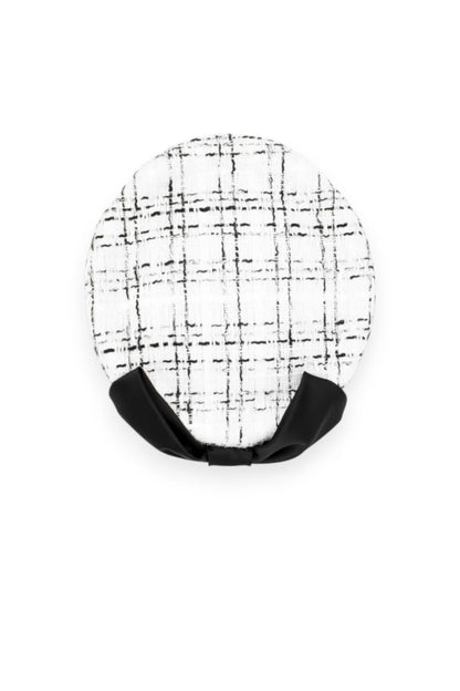 Kennedy Racewear Pillbox Hat in White