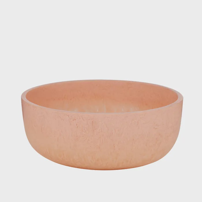 Kip Resin Salad Bowl - Peach