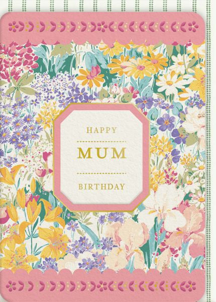 Happy Mum Birthday Greeting Card
