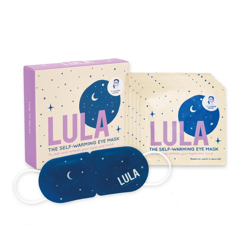 Lula Self Warming Eye Mask - Lavender