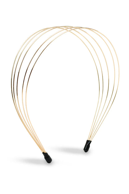 Lillian Headband in Gold
