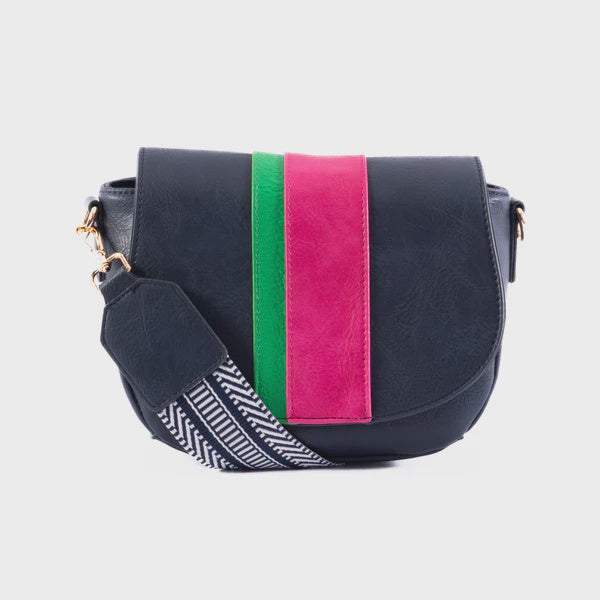 Lizzie Crossbody Bag - Navy