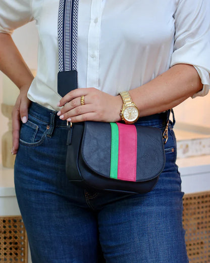 Lizzie Crossbody Bag - Navy